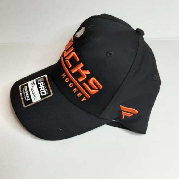 Anaheim Ducks Fanatics Branded Authentic Pro Adjustable Hat NWT - Picture 4 of 7